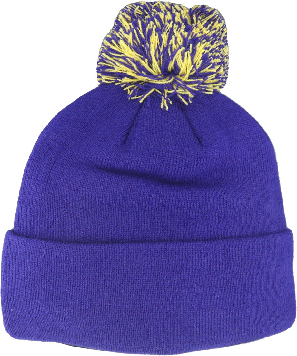 imageZHATS NBA UnisexAdult NBA Officially Licensed Beanie Pom Icon Team ColorTeam Color