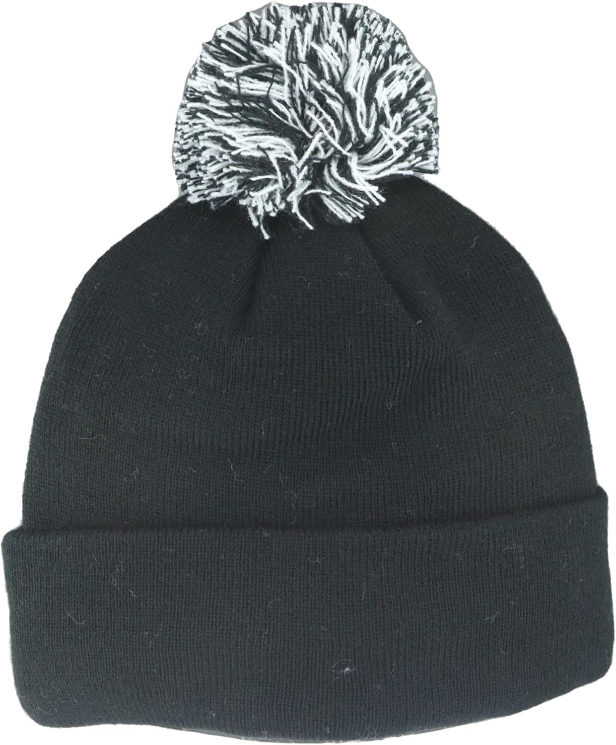 imageZHATS NBA UnisexAdult NBA Officially Licensed Beanie Pom Icon Team ColorTeam Color