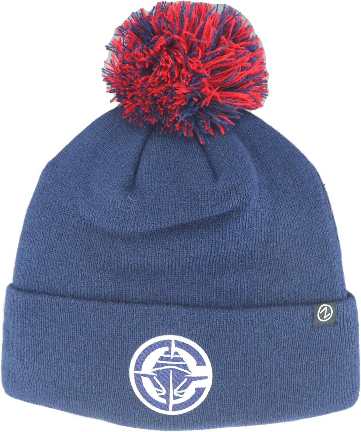 imageZHATS NBA UnisexAdult NBA Officially Licensed Beanie Pom Icon Team ColorTeam Color