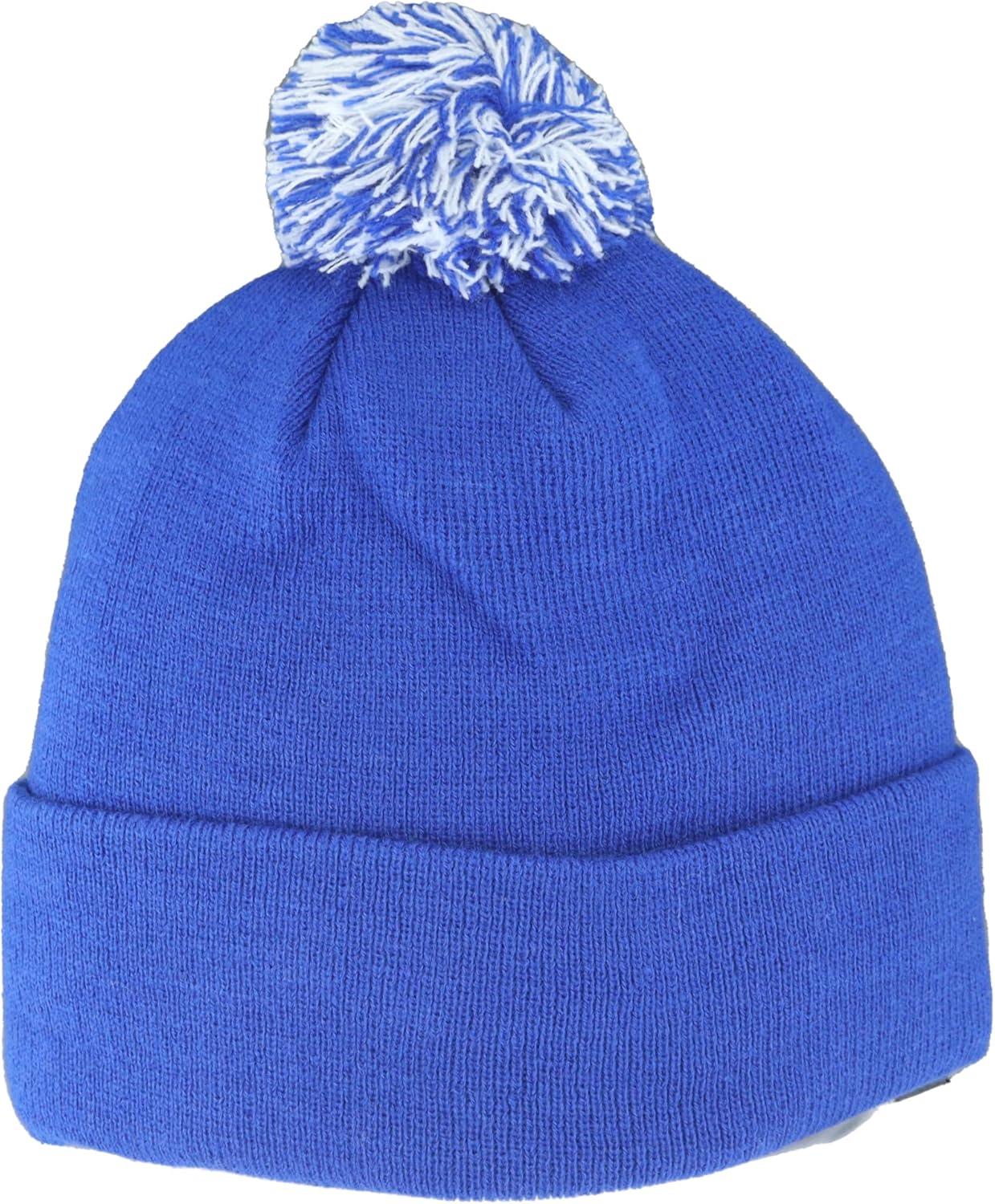 imageZHATS NBA UnisexAdult NBA Officially Licensed Beanie Pom Icon Team ColorTeam Color