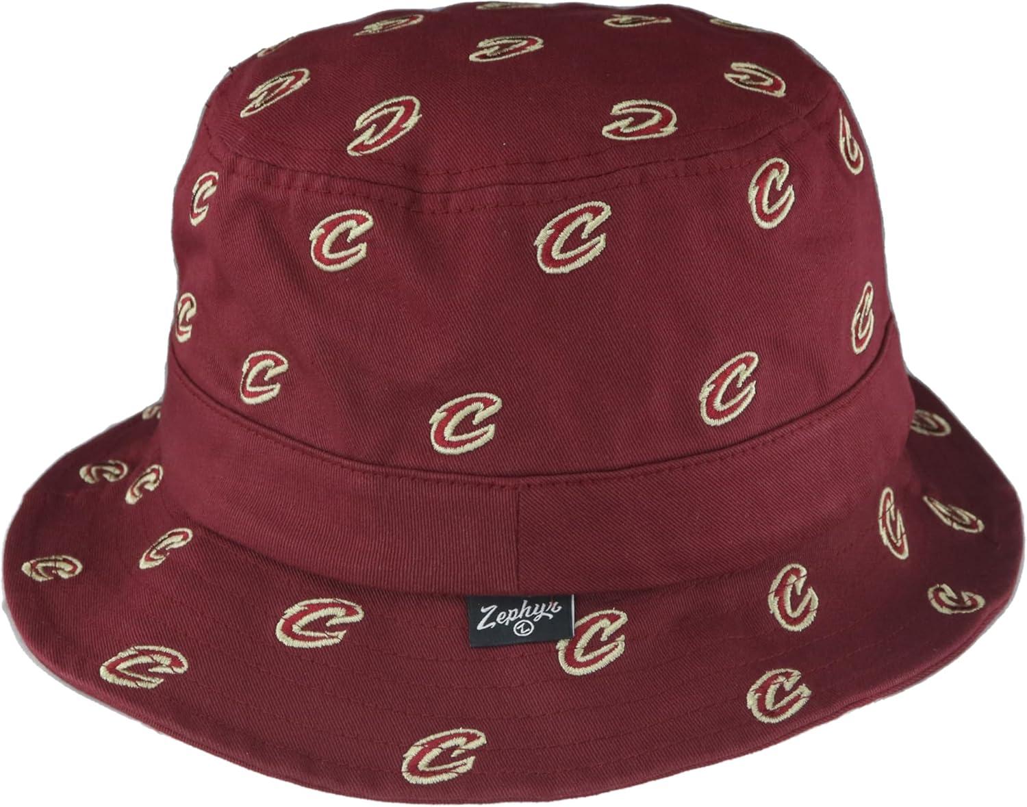 imageZHATS NBA UnisexAdult NBA Officially Licensed Bucket Hat ScatterTeam Color