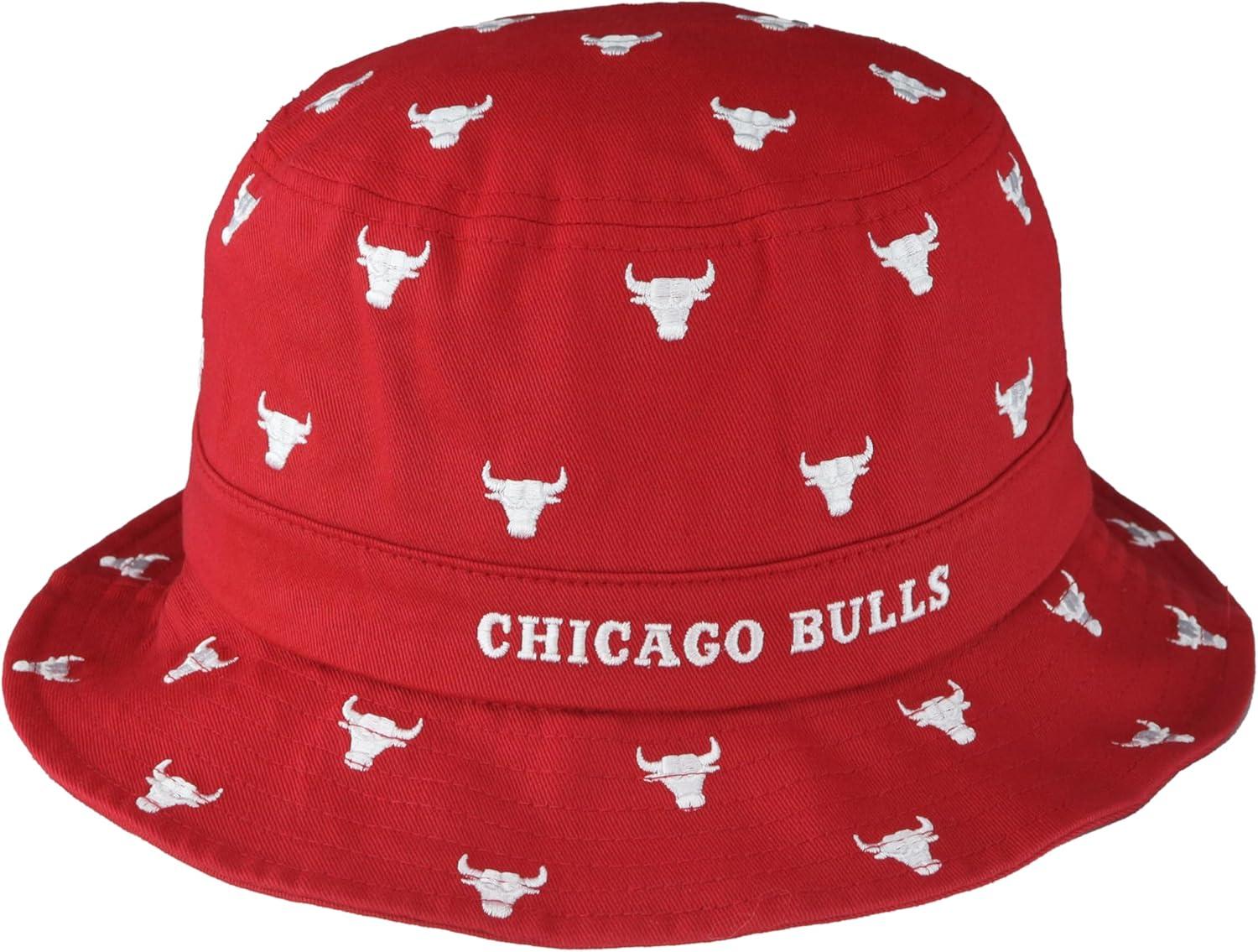 imageZHATS NBA UnisexAdult NBA Officially Licensed Bucket Hat ScatterTeam Color