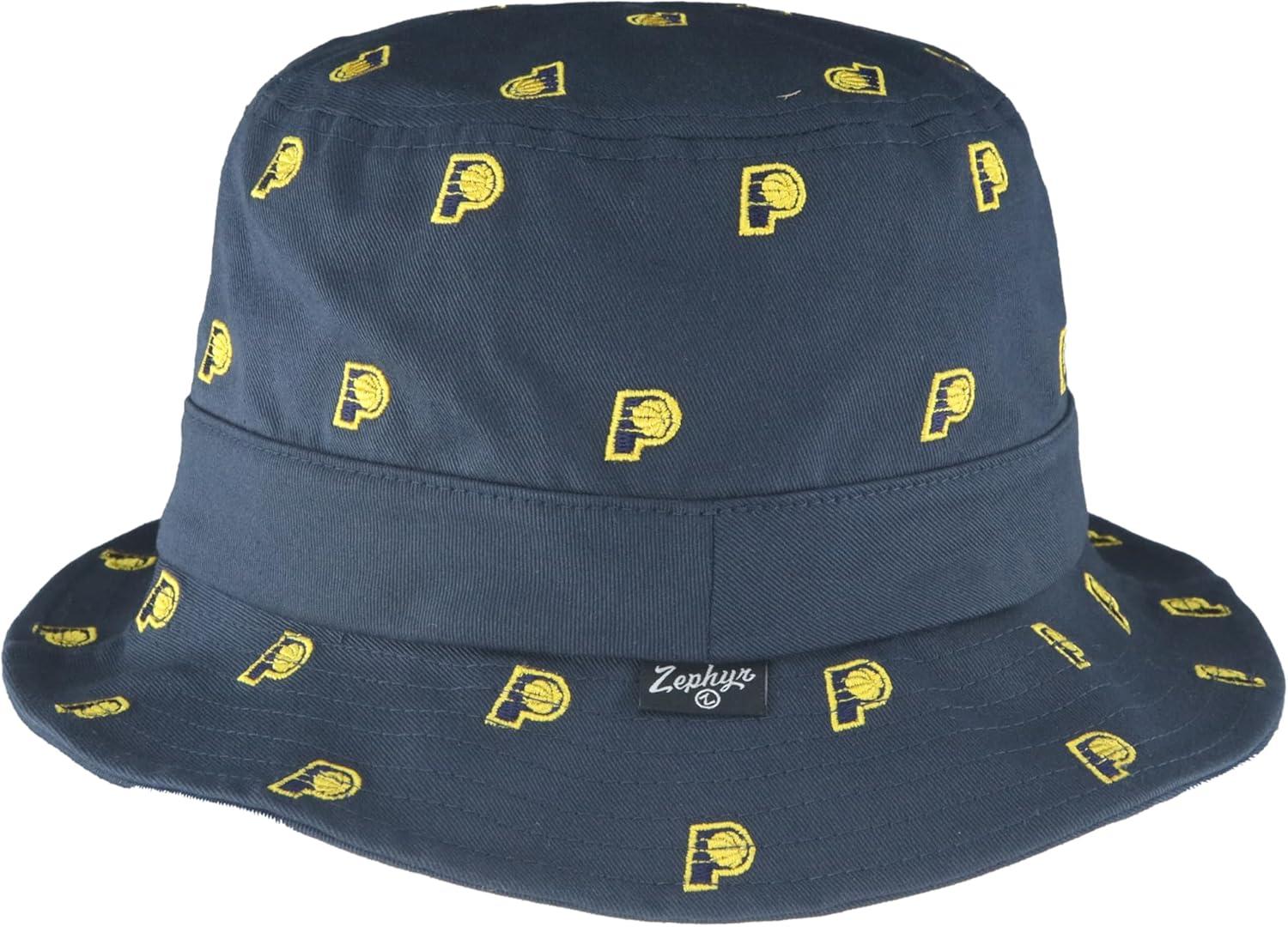 imageZHATS NBA UnisexAdult NBA Officially Licensed Bucket Hat ScatterTeam Color