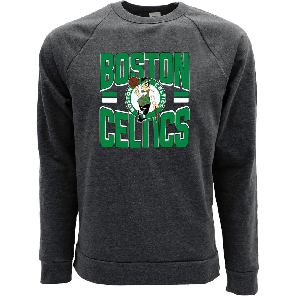 imageBlue 84 NBA unisexadult Nba Officially Licensed Triblend Crewneck Sweatshirt Basketball Stars Team ColorTeam Color