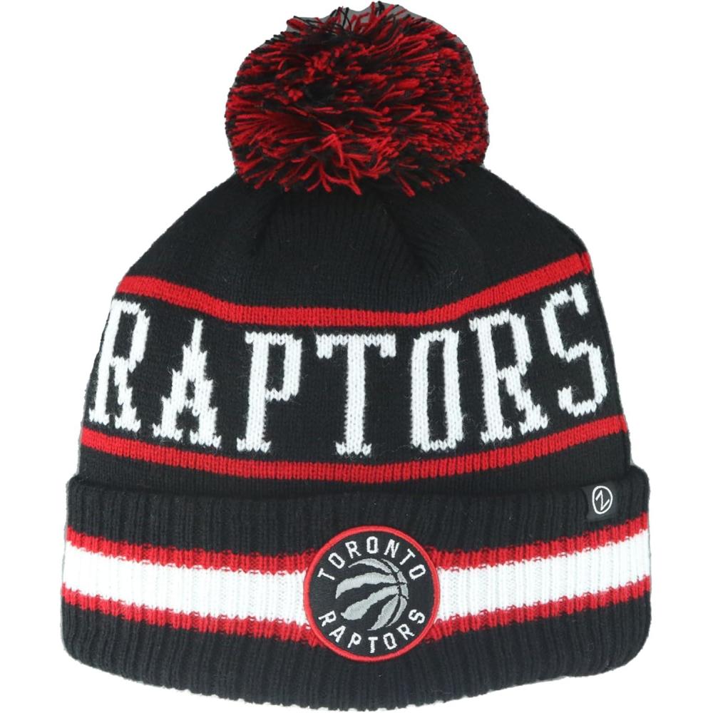 imageToronto Raptors NBA Officially Licensed Beanie Pom Freestyle Team Color