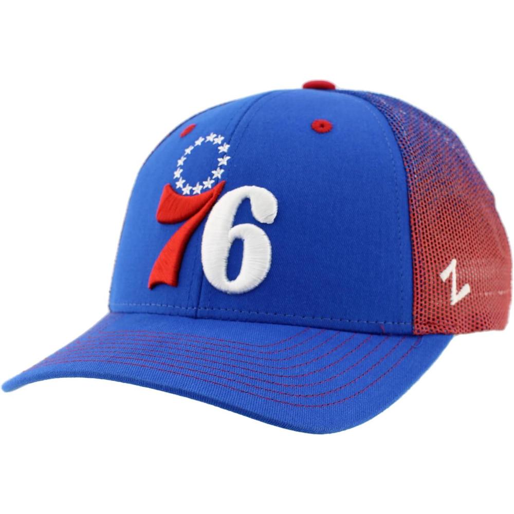 imageZHATS NBA UnisexAdult NBA Officially Licensed Adjustable Snapback Hat Big Rig OmbreTeam Color