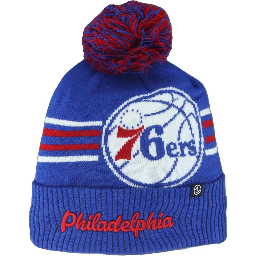 imageZHATS NBA UnisexAdult NBA Officially Licensed Beanie Pom RushTeam Color