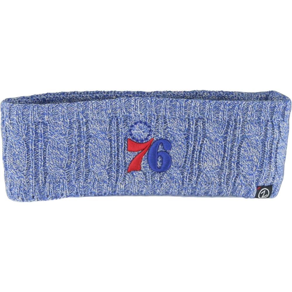 imageZHATS NBA UnisexAdult NBA Officially Licensed Headband Heathered Cable KnitTeam Color