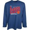 Blue 84 Men’s NBA Officially Licensed Long Sleeve T-Shirt Throwback(Team Color)