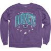 Blue 84 NBA Officially Licensed Crewneck Sweatshirt Ringspun Team Color Stars(Team Color)
