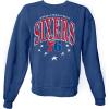 Blue 84 NBA Officially Licensed Crewneck Sweatshirt Ringspun Team Color Stars(Team Color)
