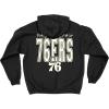 Blue 84 NBA Officially Licensed Hooded Sweatshirt Pop Echo Black(Black)