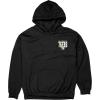 Blue 84 NBA Officially Licensed Hooded Sweatshirt Pop Echo Black(Black)