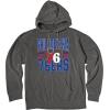 Blue 84 NBA Officially Licensed Hooded Sweatshirt Ringspun Bold Black(Black)