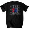 Blue 84 NBA Officially Licensed T-Shirt Front/Back Press(Team Color)