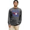 Blue 84 NBA Unisex-Adult NBA Officially Licensed Long Sleeve T-Shirt Ringspun Bold Black(Black)