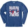 Blue 84 NBA Unisex-Adult NBA Officially Licensed Long Sleeve T-Shirt Ringspun Bold Team Color(Team Color)