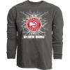Blue 84 NBA Unisex-Adult NBA Officially Licensed Long Sleeve T-Shirt Ringspun Electric Black(Black)
