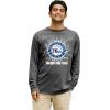 Blue 84 NBA Unisex-Adult NBA Officially Licensed Long Sleeve T-Shirt Ringspun Electric Black(Black)