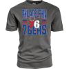 Blue 84 NBA Unisex-Adult NBA Officially Licensed T-Shirt Ringspun Bold Black(Black)