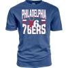 Blue 84 NBA Unisex-Adult NBA Officially Licensed T-Shirt Ringspun Bold Team Color(Team Color)