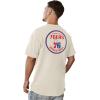Blue 84 NBA Unisex-Adult NBA Officially Licensed T-Shirt Ringspun Front/Back Ivory(Ivory)