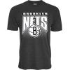Blue 84 NBA Unisex-Adult NBA Officially Licensed Tri-Blend T-Shirt Starters Black(Team Color)