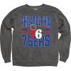 Blue 84 NBA unisex-adult Nba Officially Licensed Crewneck Sweatshirt Ringspun Bold Black(Black)