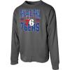 Blue 84 NBA unisex-adult Nba Officially Licensed Crewneck Sweatshirt Ringspun Bold Black(Black)