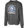 Blue 84 NBA unisex-adult Nba Officially Licensed Crewneck Sweatshirt Ringspun Electric Black(Black)