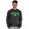 Blue 84 NBA unisex-adult Nba Officially Licensed Crewneck Sweatshirt Sanded Fleece Team Color(Team Color)