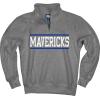 Blue 84 NBA unisex-adult Nba Officially Licensed Quarter Zip Sweatshirt Graphite(Graphite)