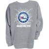 Blue 84 NBA unisex-child Nba Officially Licensed Youth Crewneck Sweatshirt Ringspun Electric Gray(Gray)