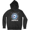 Blue 84 NBA unisex-child Nba Officially Licensed Youth Hooded Sweatshirt Sanded Fleece Electric Black(Black)