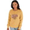 Blue 84 NBA womens Nba Officially Licensed Women’s Crewneck Sweatshirt Burnout(Team Color)