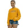 Blue 84 NBA womens Nba Officially Licensed Women’s Cropped Crewneck Sweatshirt Alternate Color(Alternate Color)