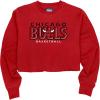 Blue 84 NBA womens Nba Officially Licensed Women’s Cropped Crewneck Sweatshirt Team Color(Team Color)