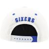 ZHATS NBA Unisex-Adult NBA Officially Licensed Rope Hat Snapback Memento White(White)