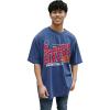 Blue 84 Men’s NBA Officially Licensed T-Shirt Throwback(Team Color)