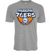 Blue 84 NBA Unisex-Adult NBA Officially Licensed Tri-Blend T-Shirt Heather Gray(Heather Gray)
