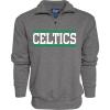Blue 84 NBA unisex-adult Nba Officially Licensed Quarter Zip Sweatshirt Graphite(Graphite)