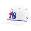 ZHATS NBA Unisex-Adult NBA Officially Licensed Rope Hat Snapback Memento White(White)