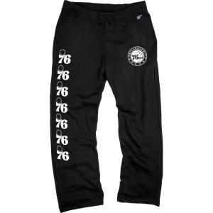 Blue 84 Men’s NBA Officially Licensed Sweatpants Iconic Black(Black)