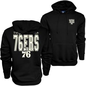 Blue 84 NBA Officially Licensed Hooded Sweatshirt Pop Echo Black(Black)