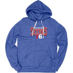 Blue 84 NBA Officially Licensed Tri-Blend Hooded Sweatshirt Classic(Team Color)