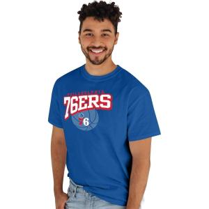 Blue 84 NBA Unisex-Adult NBA Officially Licensed T-Shirt Basketball Buzz(Team Color)