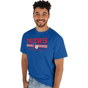 Blue 84 NBA Unisex-Adult NBA Officially Licensed T-Shirt Basketball Team Color(Team Color)