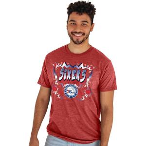 Blue 84 NBA Unisex-Adult NBA Officially Licensed T-Shirt Heathered Alternate Color Basketball(Alternate Color)