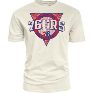 Blue 84 NBA Unisex-Adult NBA Officially Licensed T-Shirt Ringspun Triblock Ivory(Ivory)