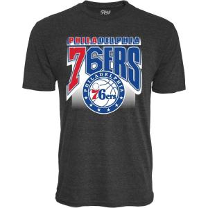 Blue 84 NBA Unisex-Adult NBA Officially Licensed Tri-Blend T-Shirt Starters Black(Secondary Color)